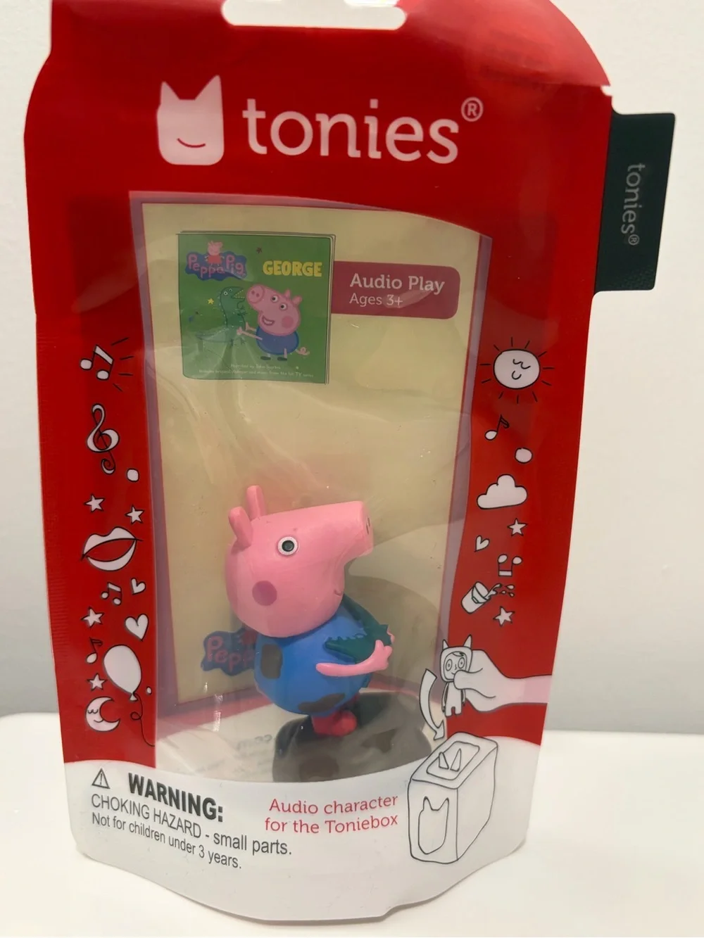 Tonies - Peppa Pig ,Disney’s WISH & Miraculous Cat Noir (3PC Bundle)